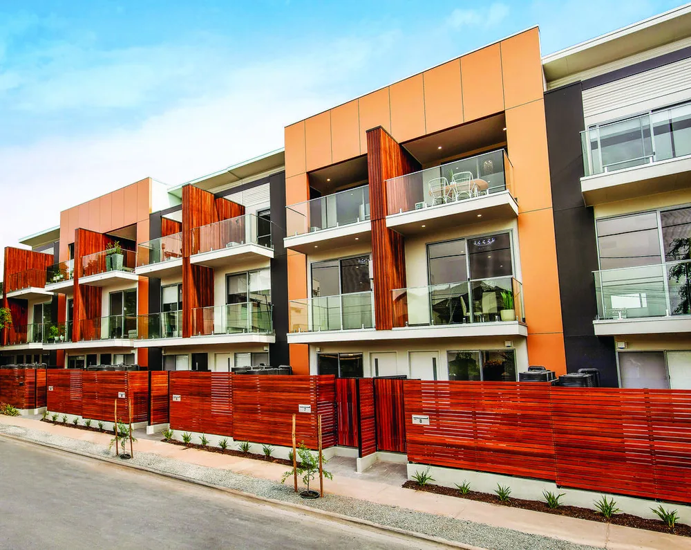 External AAC wall cladding on a low-rise residential building