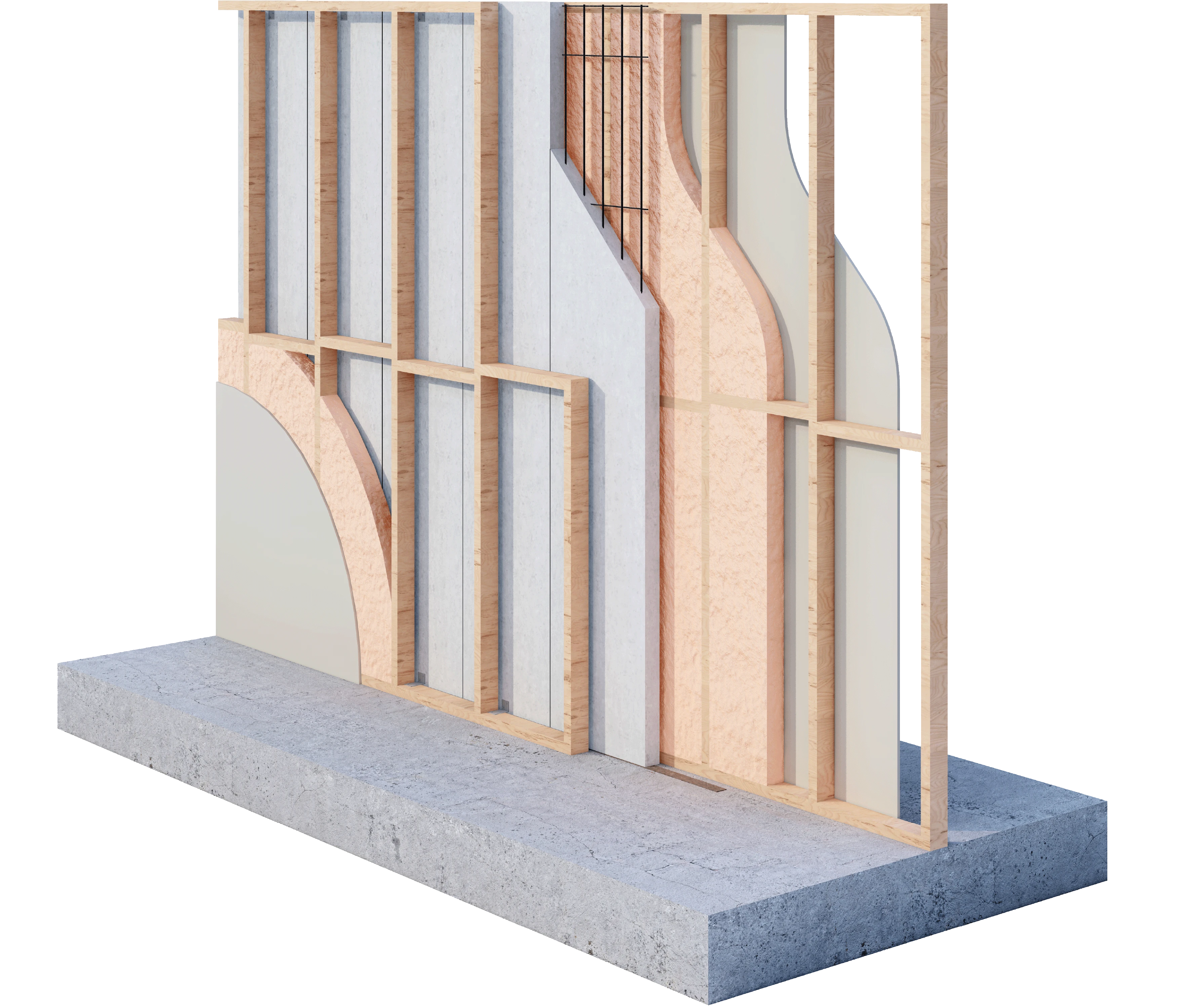 75mm Intertenancy Wall System